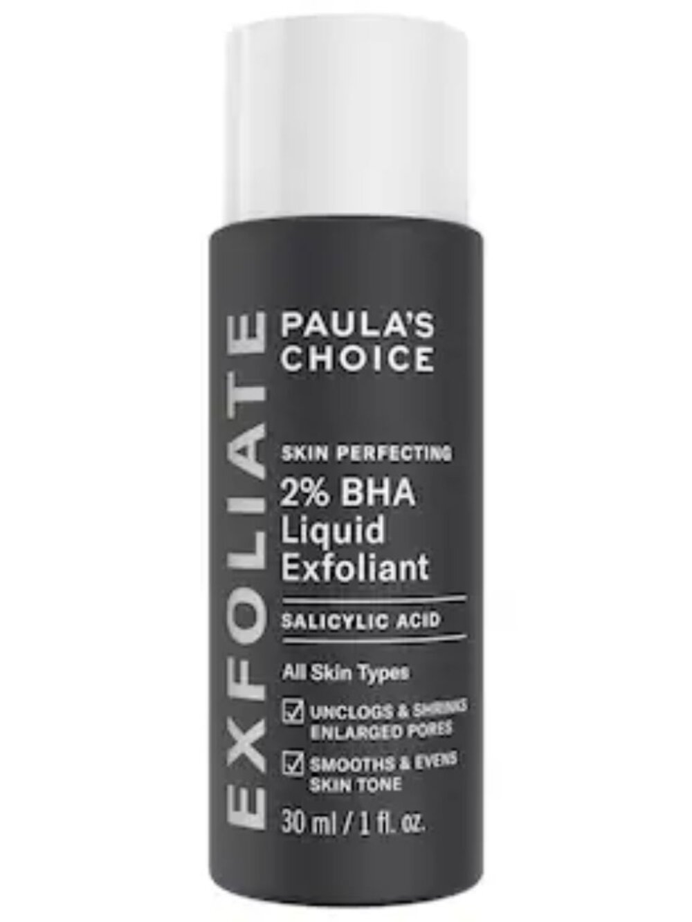 NEW Paula's Choice Mini Skin Perfecting 2% BHA Exfoliating Toner for Clear Skin